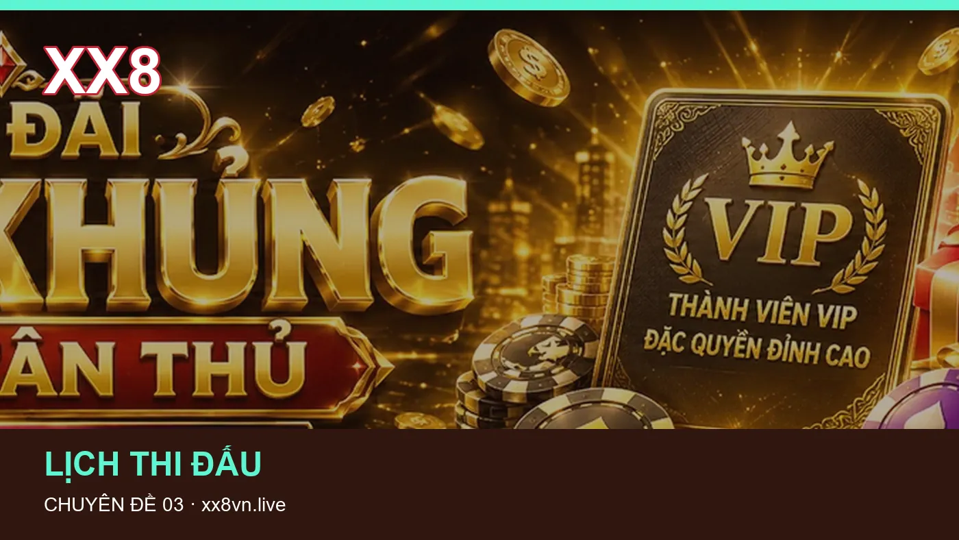Lịch thi đấu: những thuật ngữ cần hiểu khi tra cứu XX8 | xx8vn.live